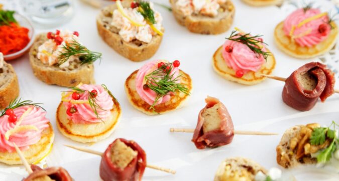 best canapés for autumn